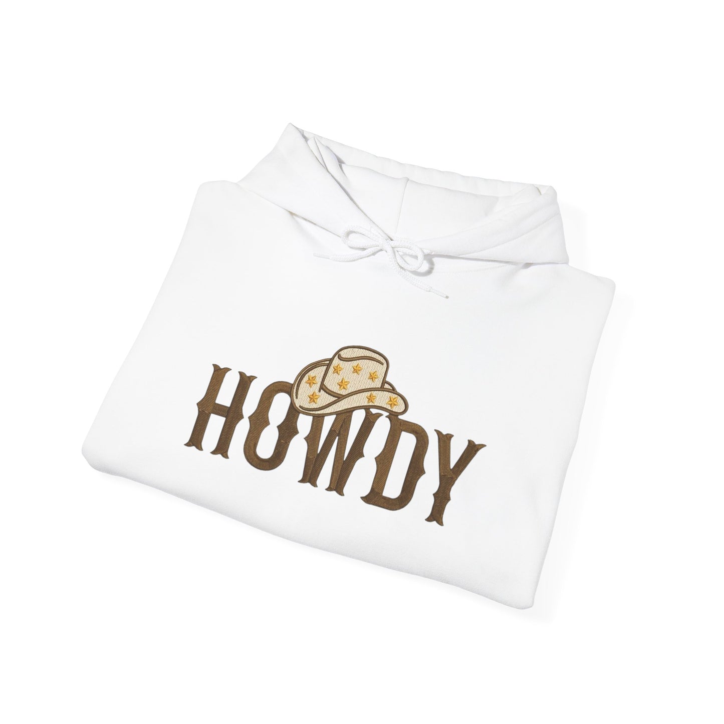Howdy Cowboy Graphic Hoodie NEW Heavy Blend™ Hooded Sweatshirt