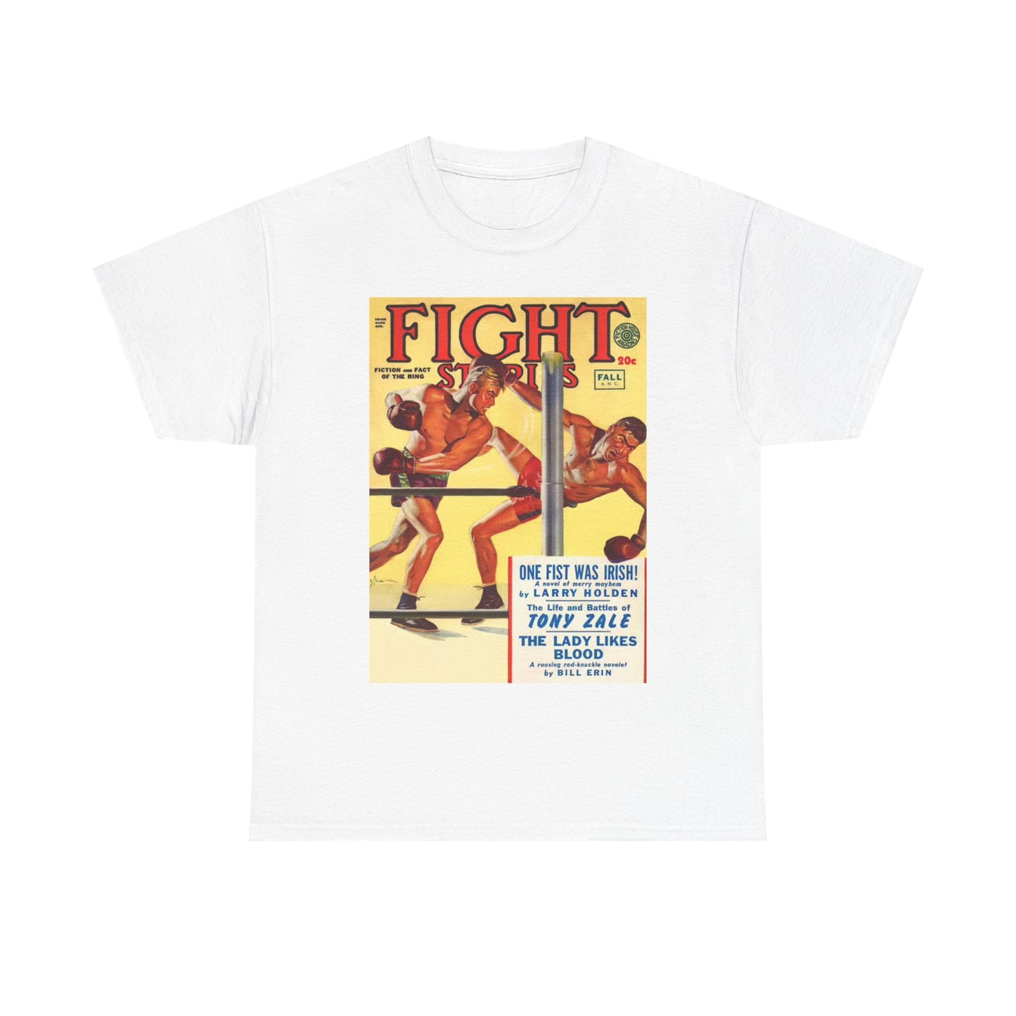 Boxing Poster Tshirt Vintage Art piece Unisex Heavy Cotton Tee