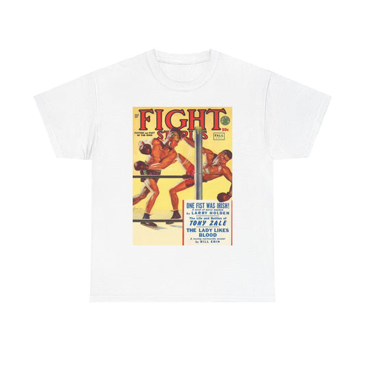 Boxing Poster Tshirt Vintage Art piece Unisex Heavy Cotton Tee
