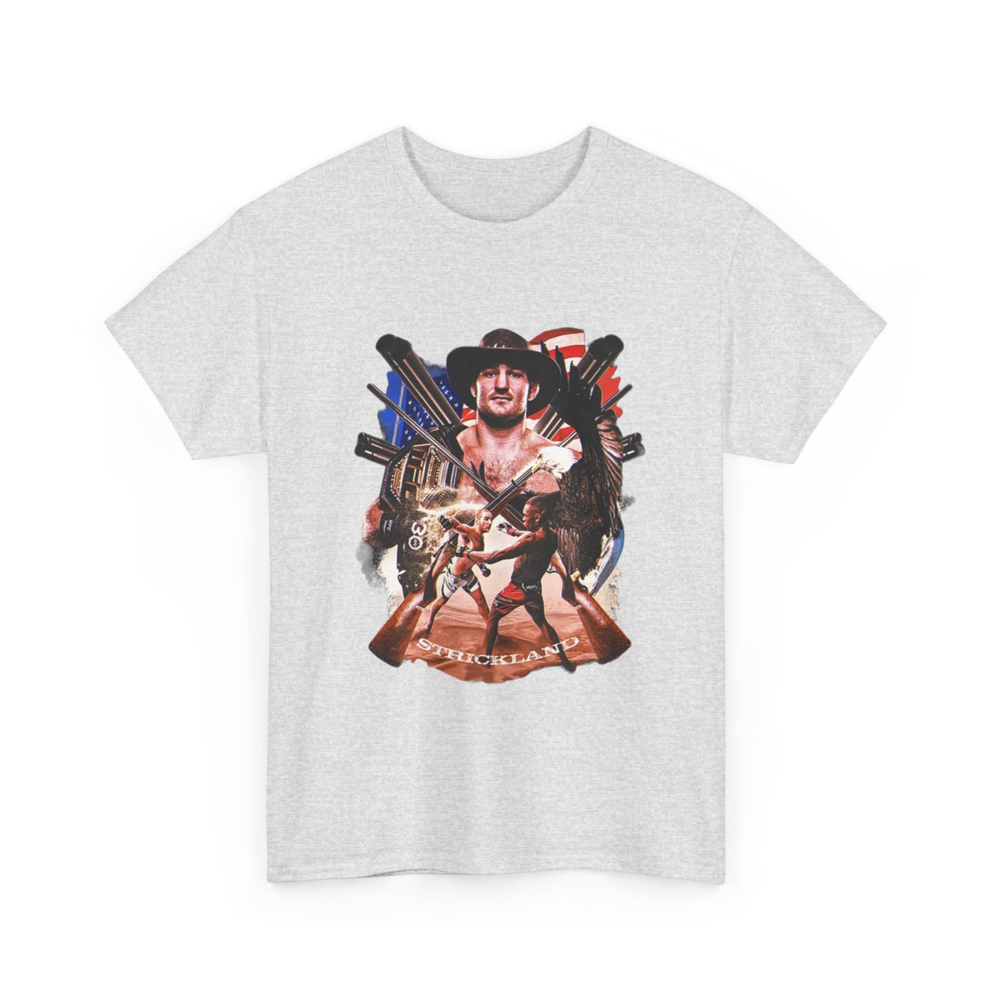 Sean Strickland T-shirt UFC graphic mma wrestling Unisex Heavy Cotton Tee