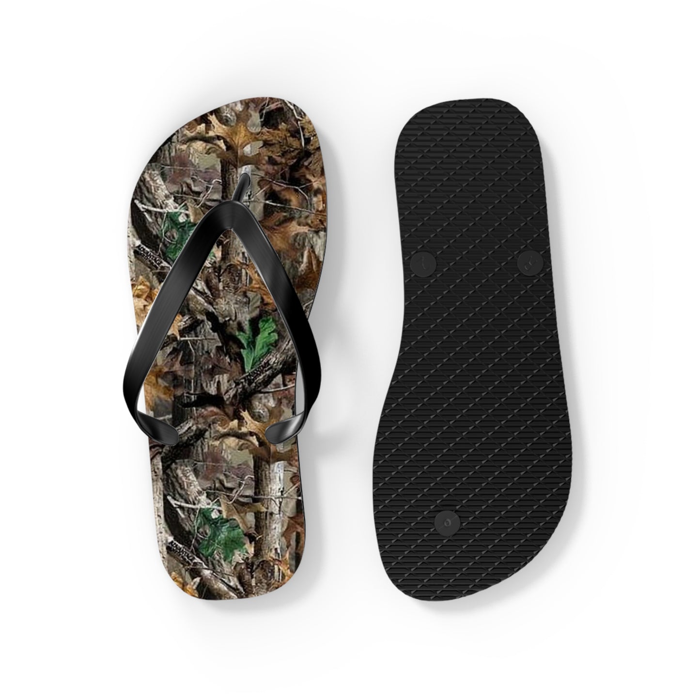 Waves And Sun Sandals Hunting Camo Summer Flip Flops Slides BRAND NEW