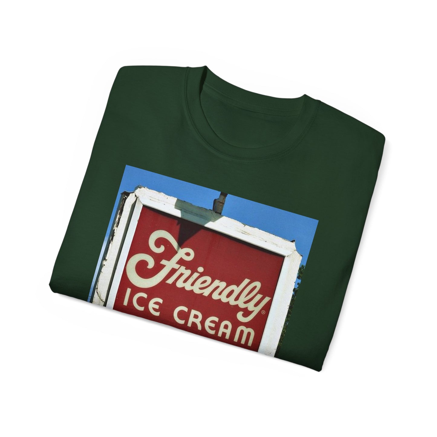 Friendlys ice cream T-shirt vintage New England restaurant chef Ultra Cotton Tee