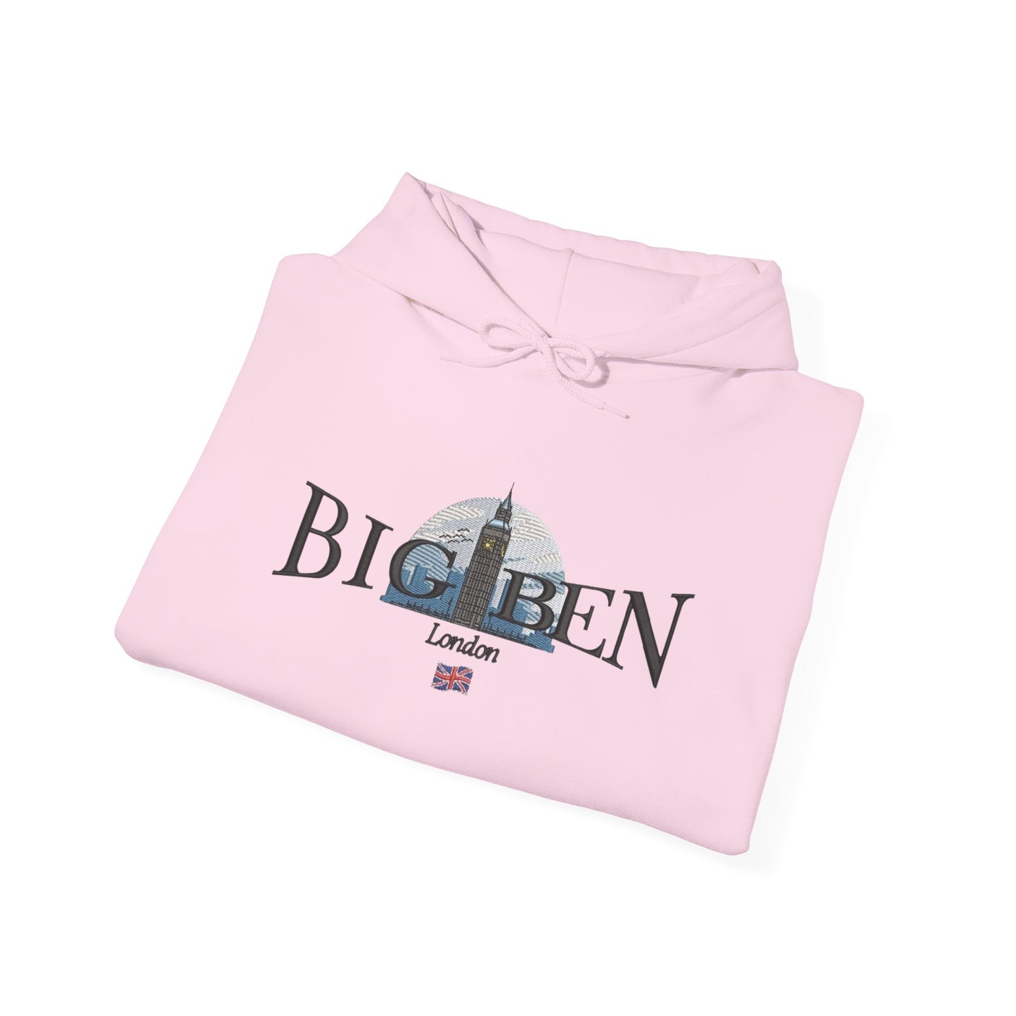 Big Ben London Graphic Hoodie Heavy Blend Sweatshirt NEW