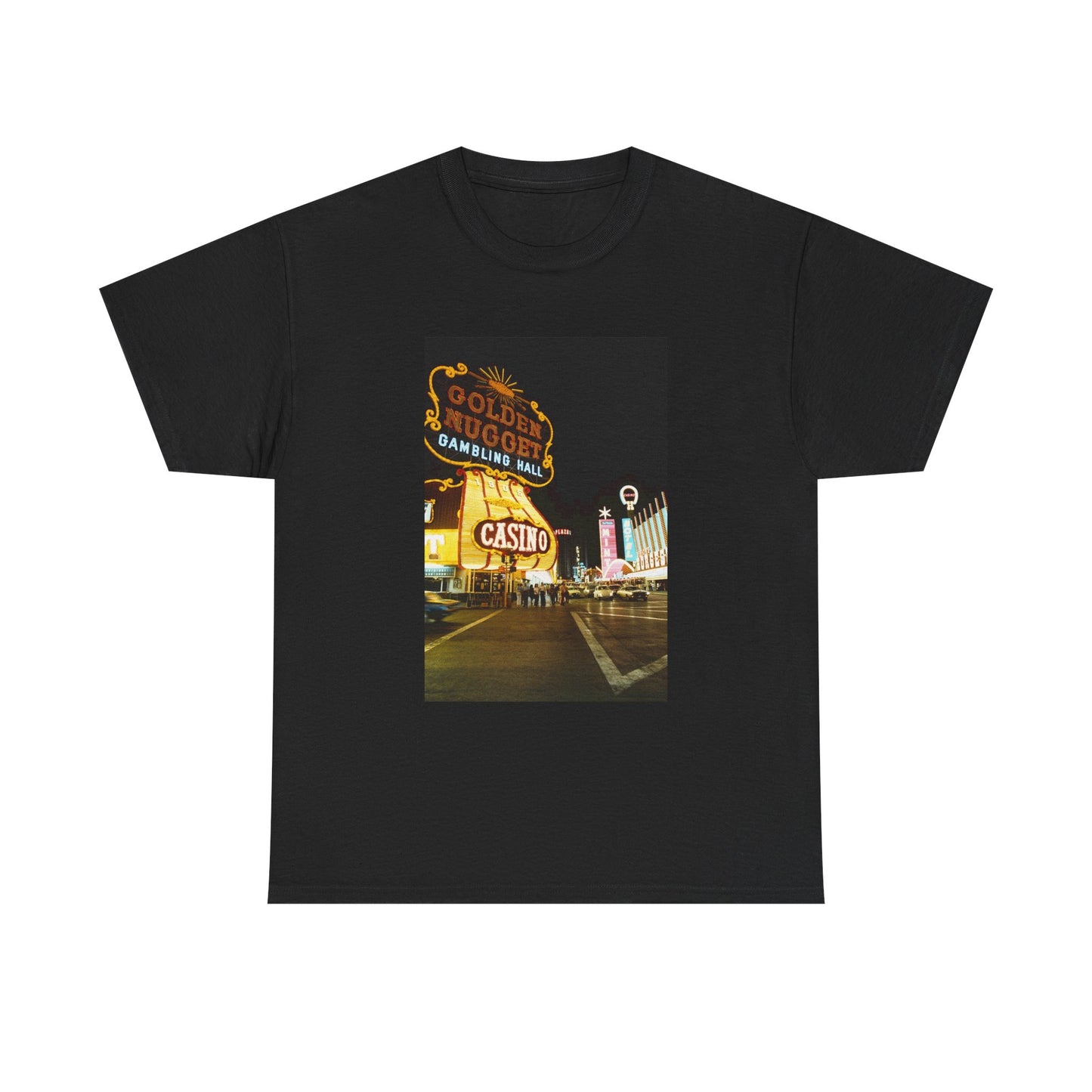 Old Las Vegas Tshirt Vintage Strip Retro Photo Nostalgia Golden Nugget Casino 1