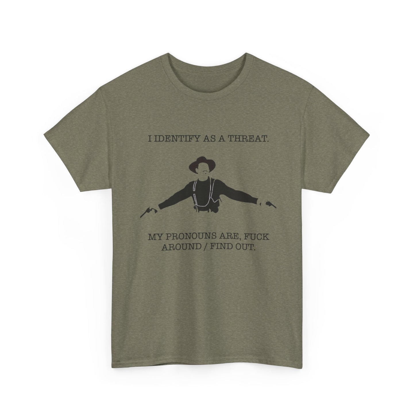 Funny Pronouns Jokes Graphic T Shirt NEW S-5XL Unisex Heavy Cotton Tee