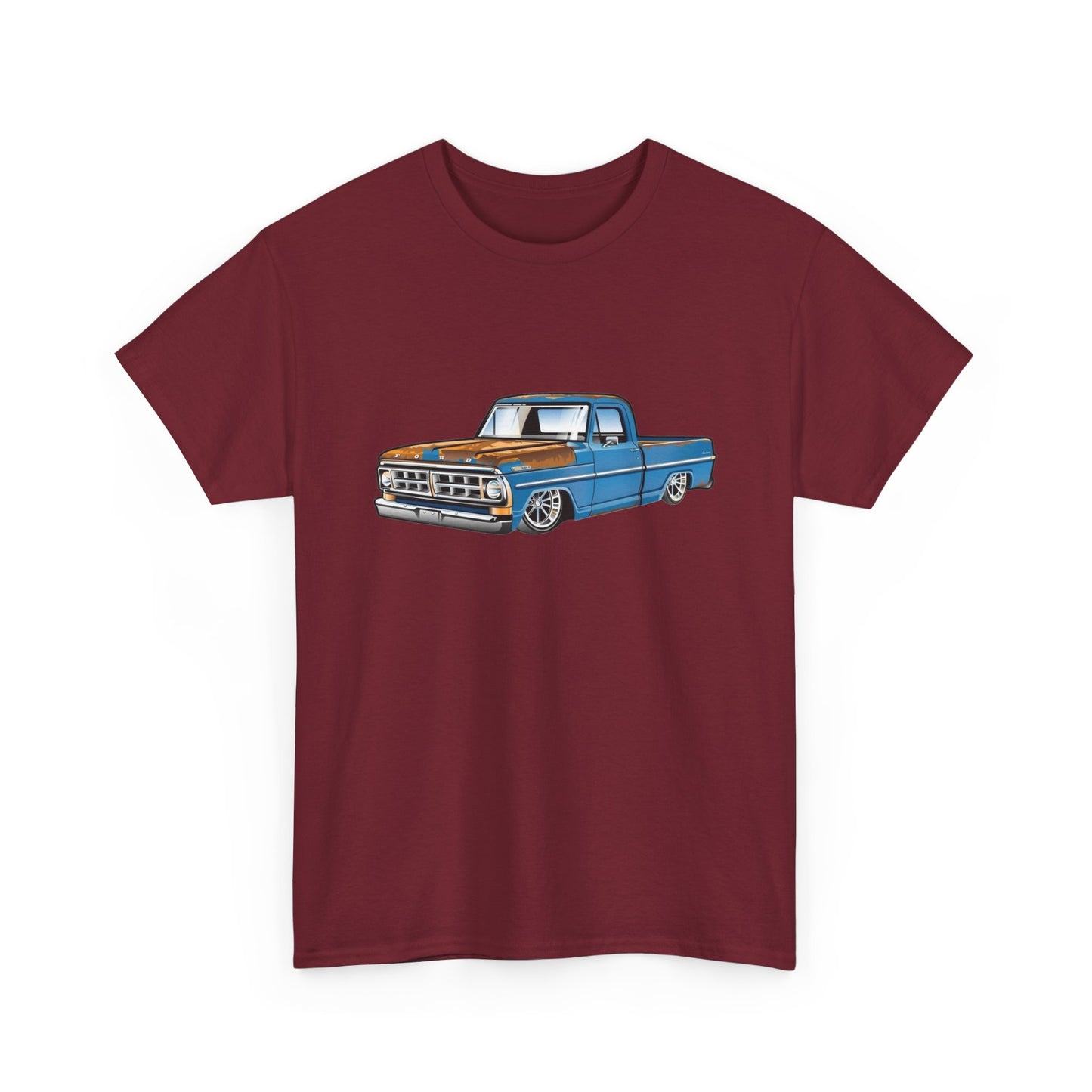 70's Ford Pickup Retro Graphic T Shirt NEW Unisex Heavy Cotton Tee