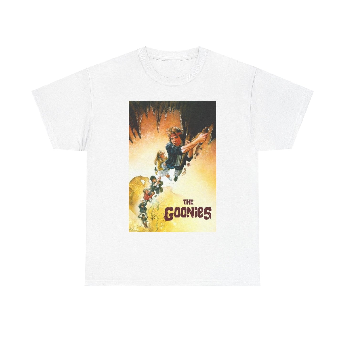 The goonies shirt movie vintage 90s kids retro movie Unisex Heavy Cotton Tee