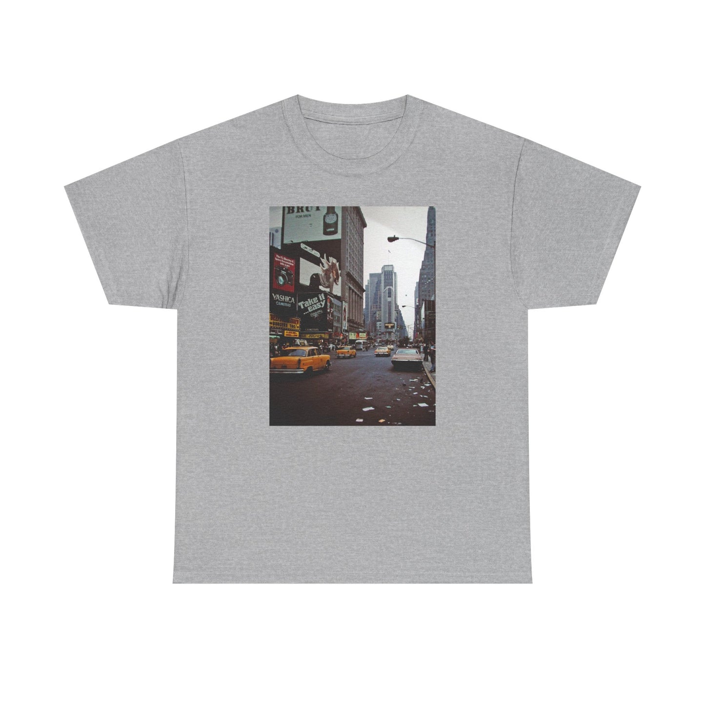 New York retro vintage supreme style Heavy Cotton Tee