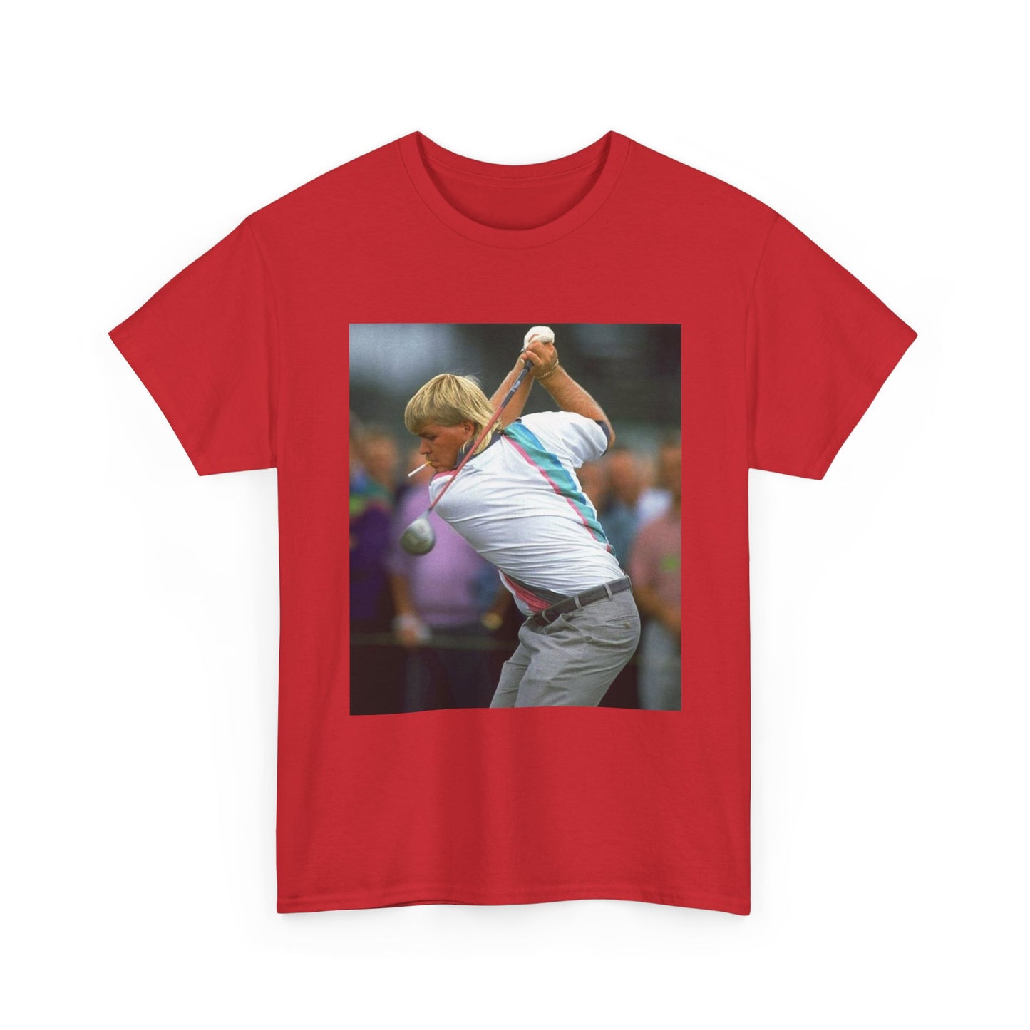 John Daly TShirt Masters golf club Tiger woods Vintage Unisex Heavy Cotton Tee
