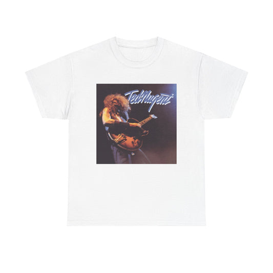Ted Nugent Tshirt Vintage Rock Album American USA retro Unisex Heavy Cotton Tee