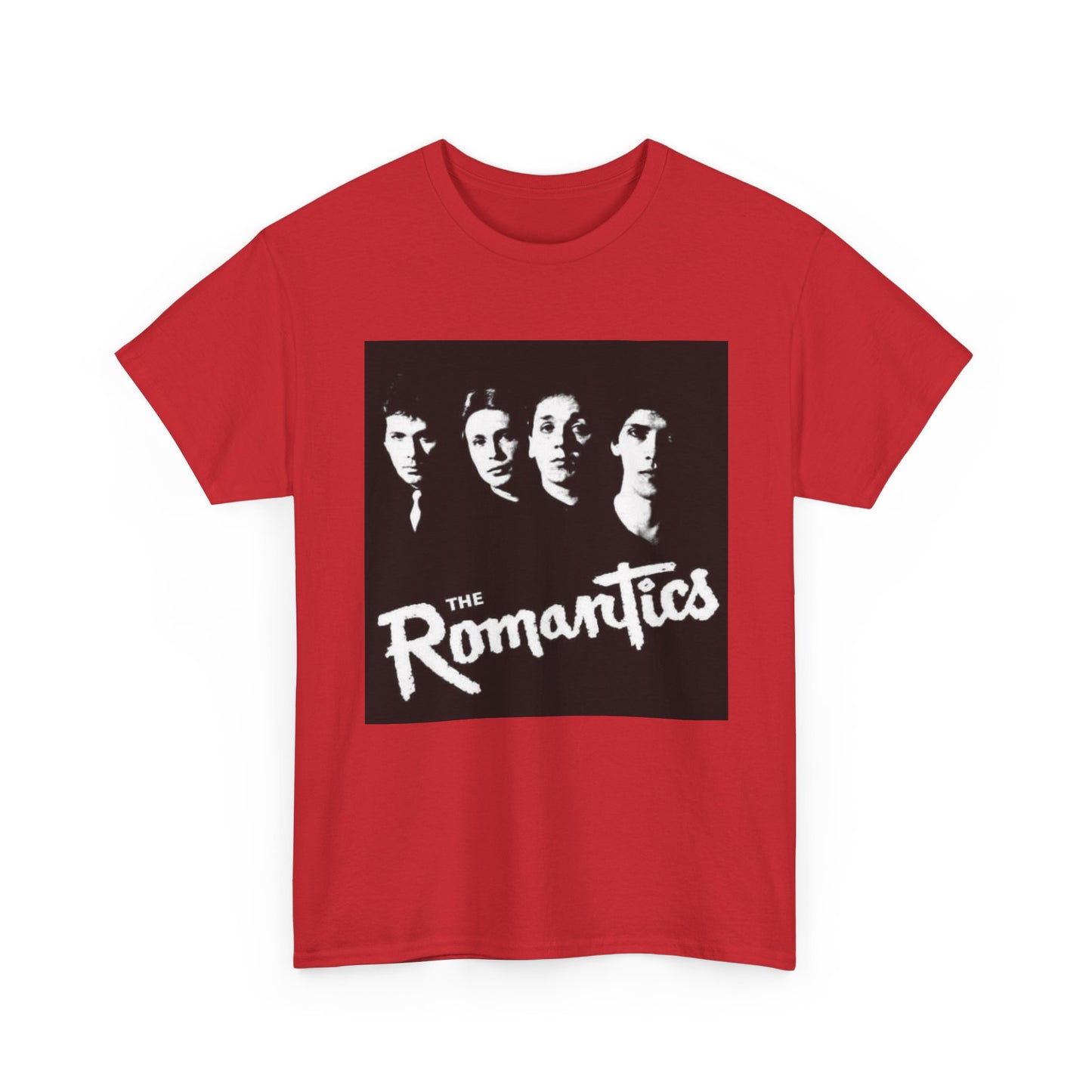The Romantics Tshirt Retro Band Merch Vintage Unisex Heavy Cotton Tee