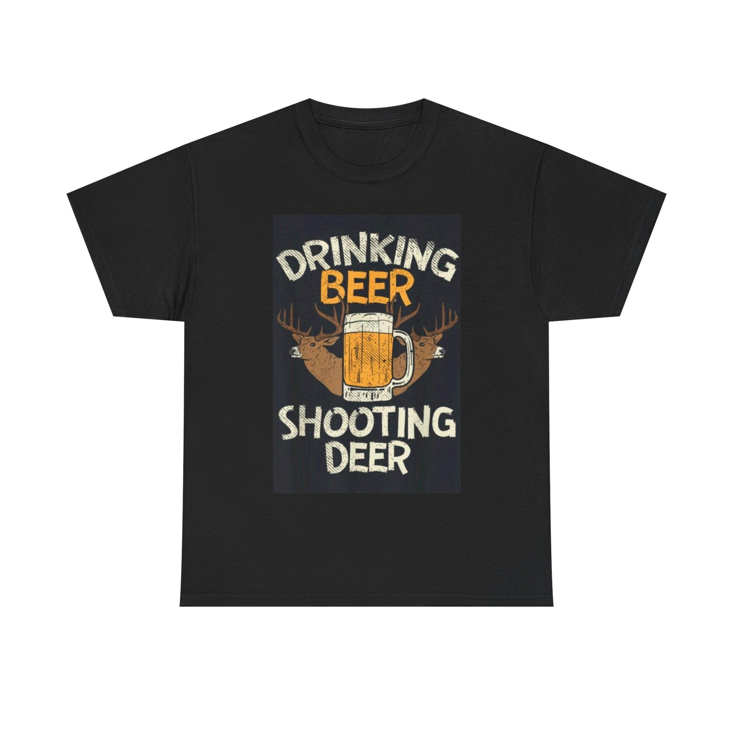 Country beer shirt bass pro vintage hunting deer Unisex Heavy Cotton Tee