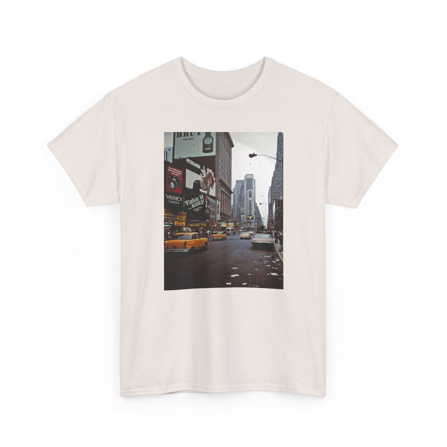 New York retro vintage supreme style Heavy Cotton Tee