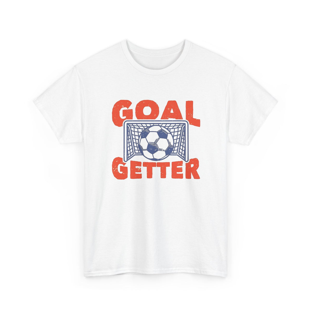 Goal Getter Graphic T Shirt Soccer Men's Heavy Cotton Tee