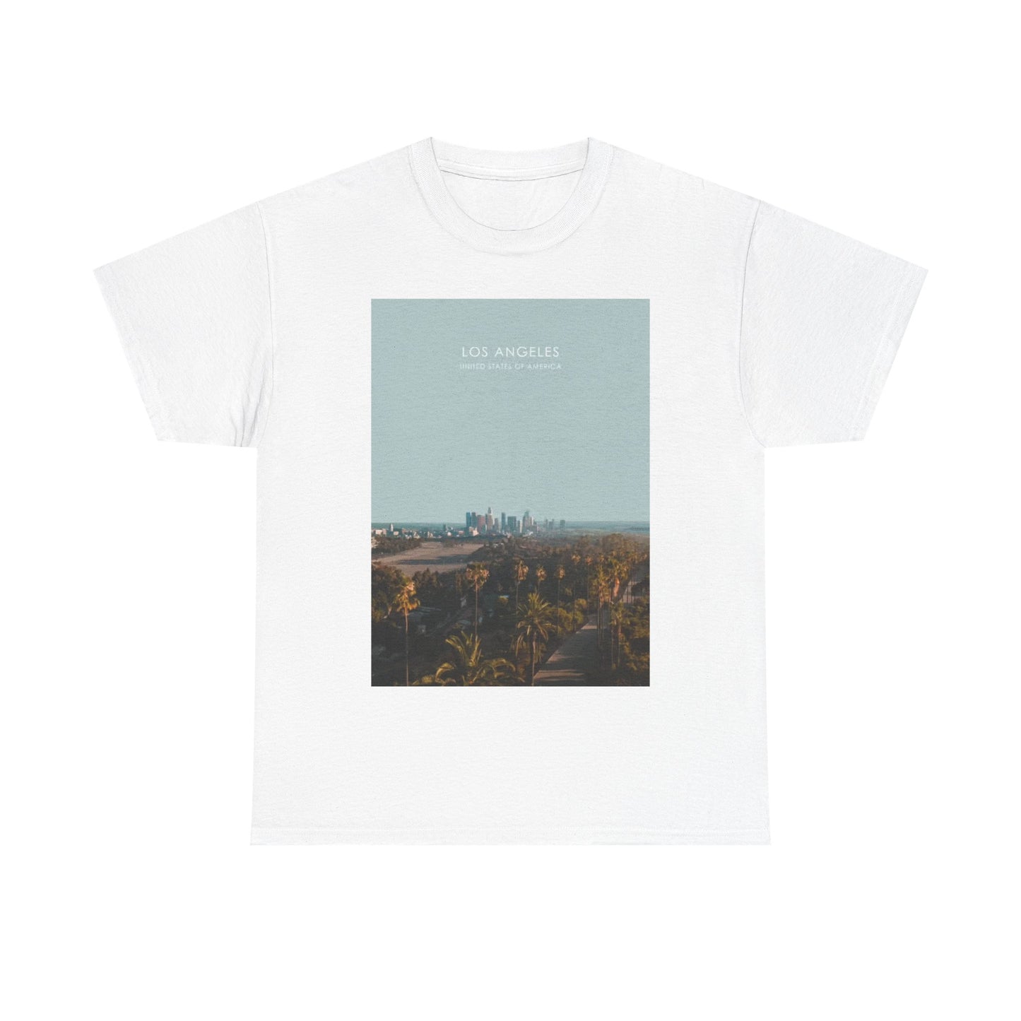 Los Angles Tshirt California Vintage Graphic Unisex Heavy Cotton Tee