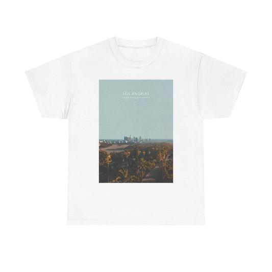 Los Angles Tshirt California Vintage Graphic Unisex Heavy Cotton Tee