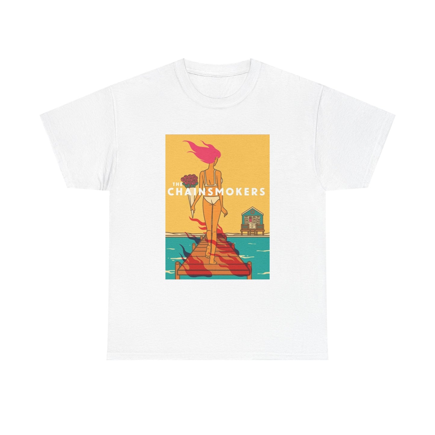 The Chainsmokers Tshirt Retro Concert Tour Merch EDM DJ Miami Unisex