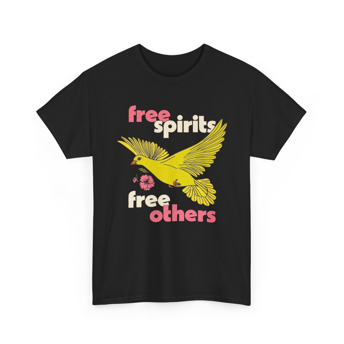 Free Spirits Free Others Graphic T Shirt Unisex Cotton Tee - New Gift - Tee