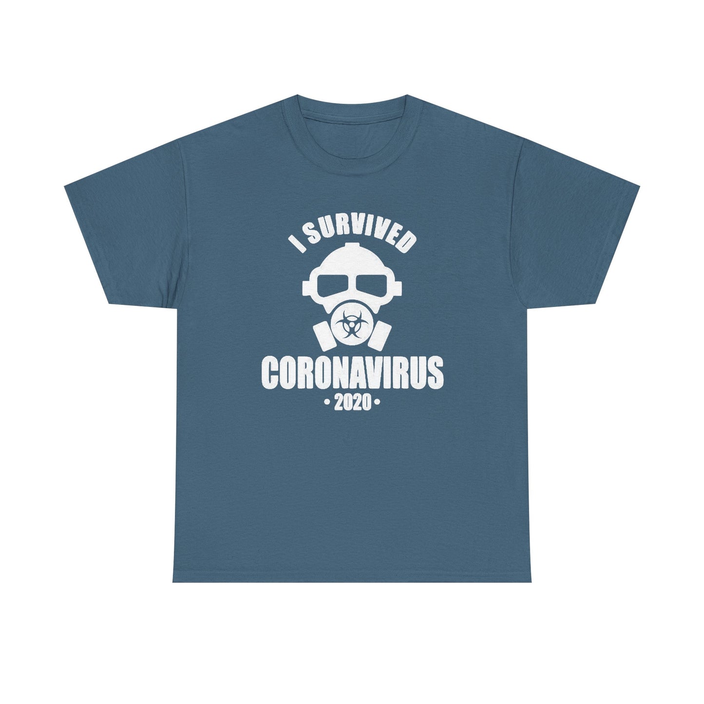 I Survived Coronavirus Funny Graphic T Shirt NEW Adult Regular Sizing Tee