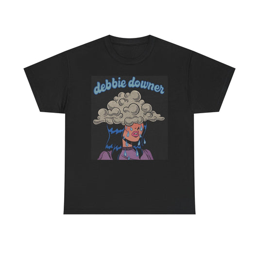 Debbie Downer Graphic T Shirt S-5XL NEW Unisex Cotton Tee