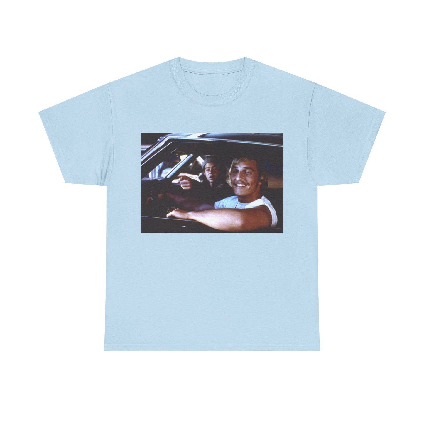 Dazed and Confused Tshirt Vintage Movie Poster Retro Texas Unisex Heavy Cottonn
