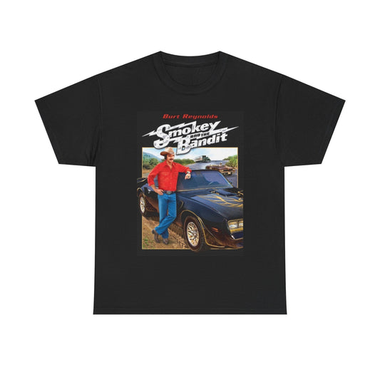 Smokey and the Bandit Tshirt Retro Trans am Graphic art Unisex Heavy Cotton Tee