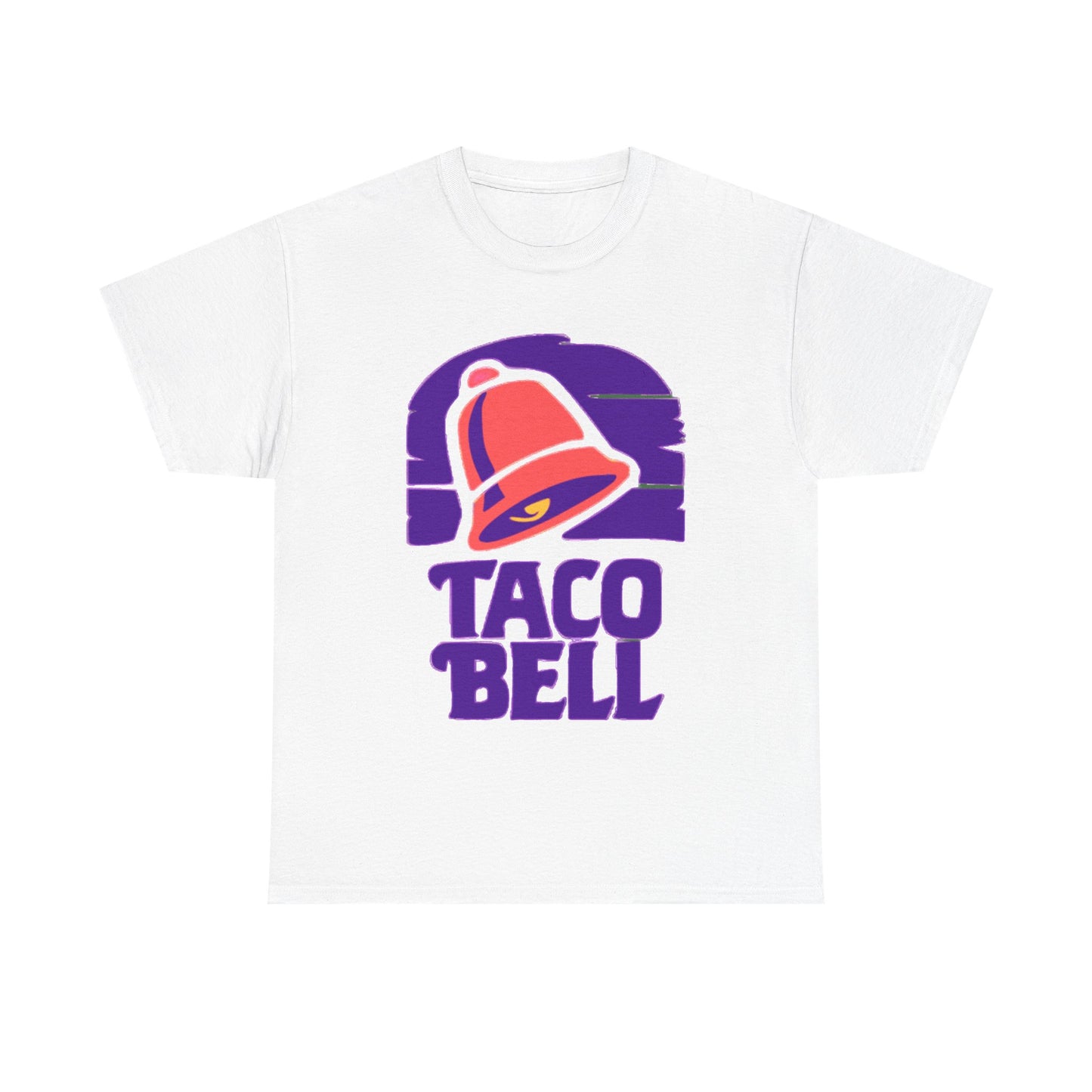 Taco Bell Shirt Funny Gift Retro Logo Mexican Restaurant Unisex Heavy Cotton Tee