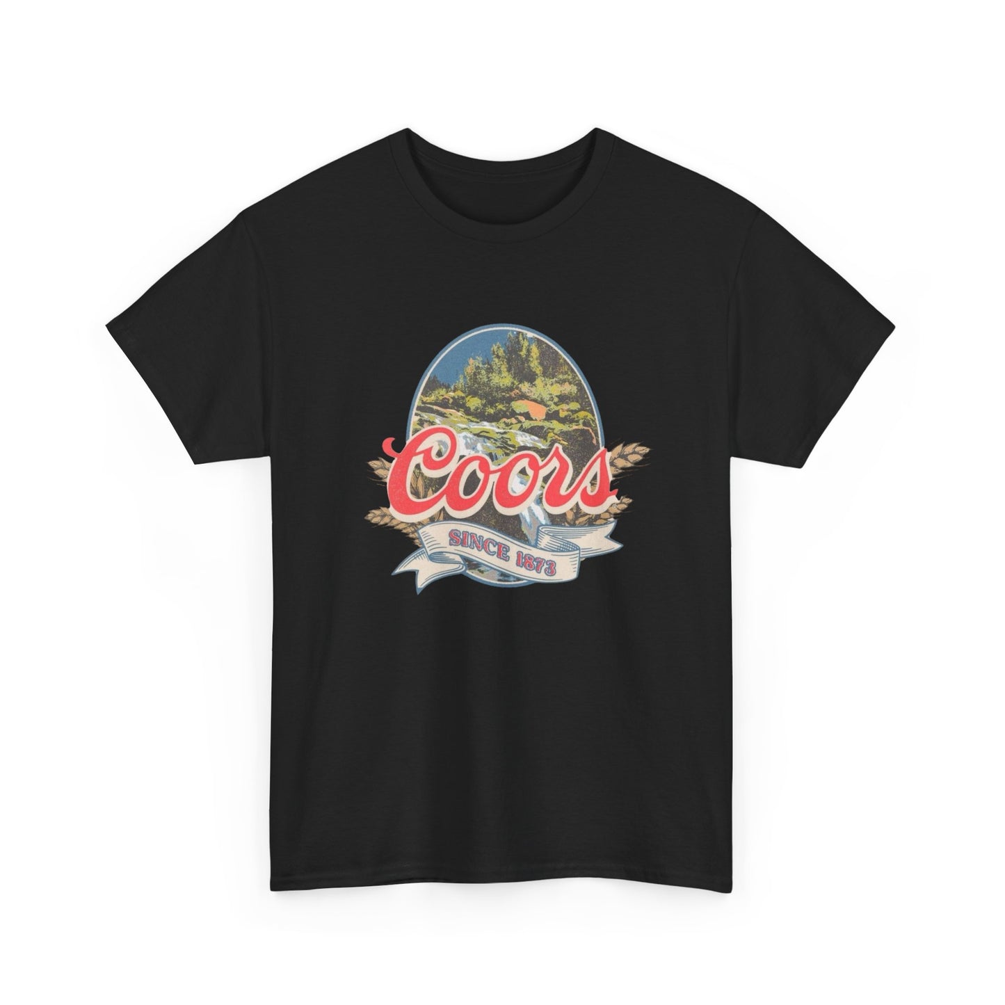Vintage Coors Beer Graphic T Shirt NEW ADULT TEE Cotton