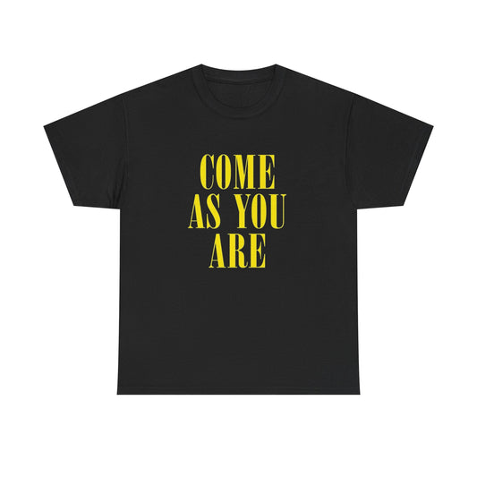 Come As You Are Nirvana Graphic T Shirt NEW ADULT Heavy Cotton Tee