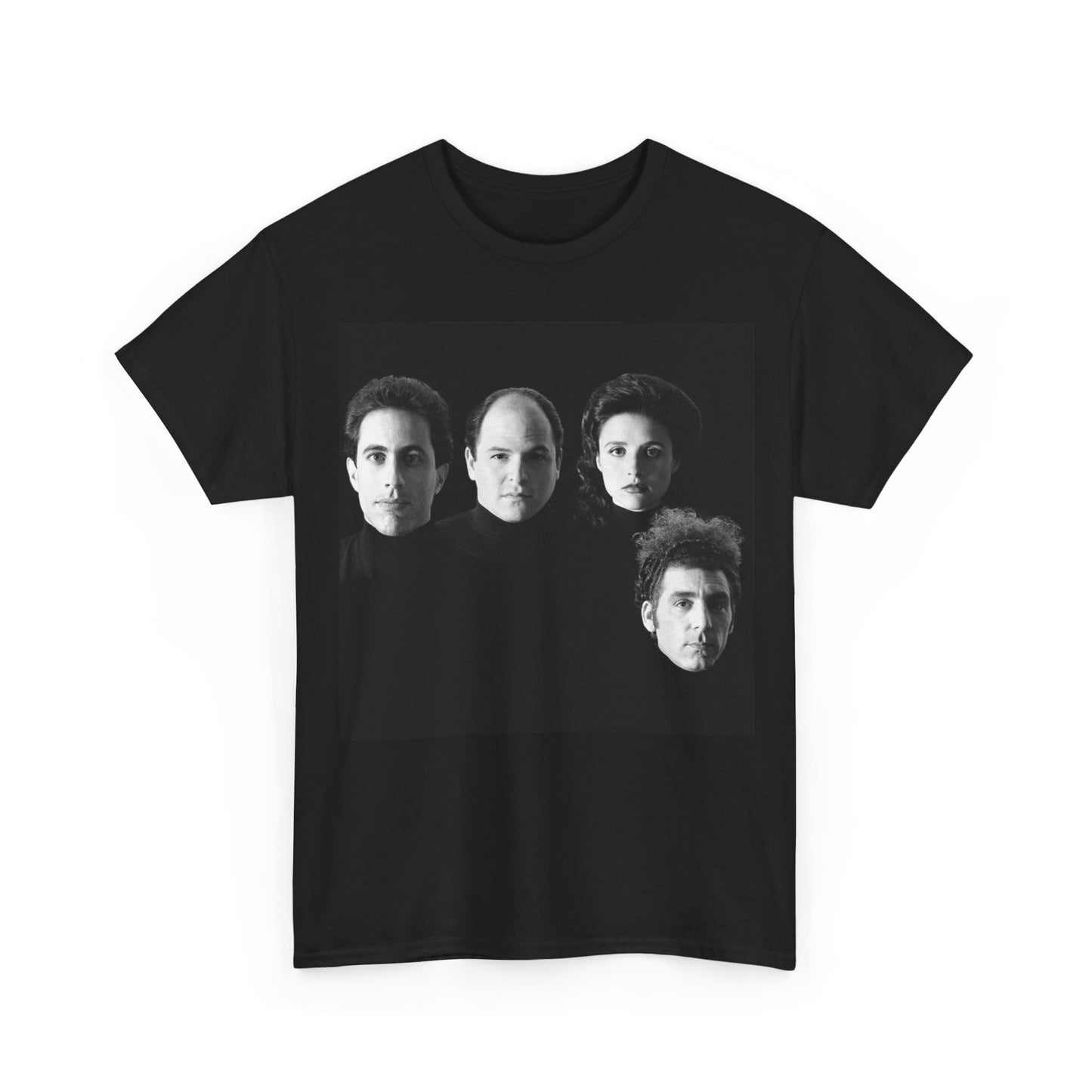 Seinfeld Tshirt Vintage New York Always Sunny Comedy Unisex Heavy Cotton Tee
