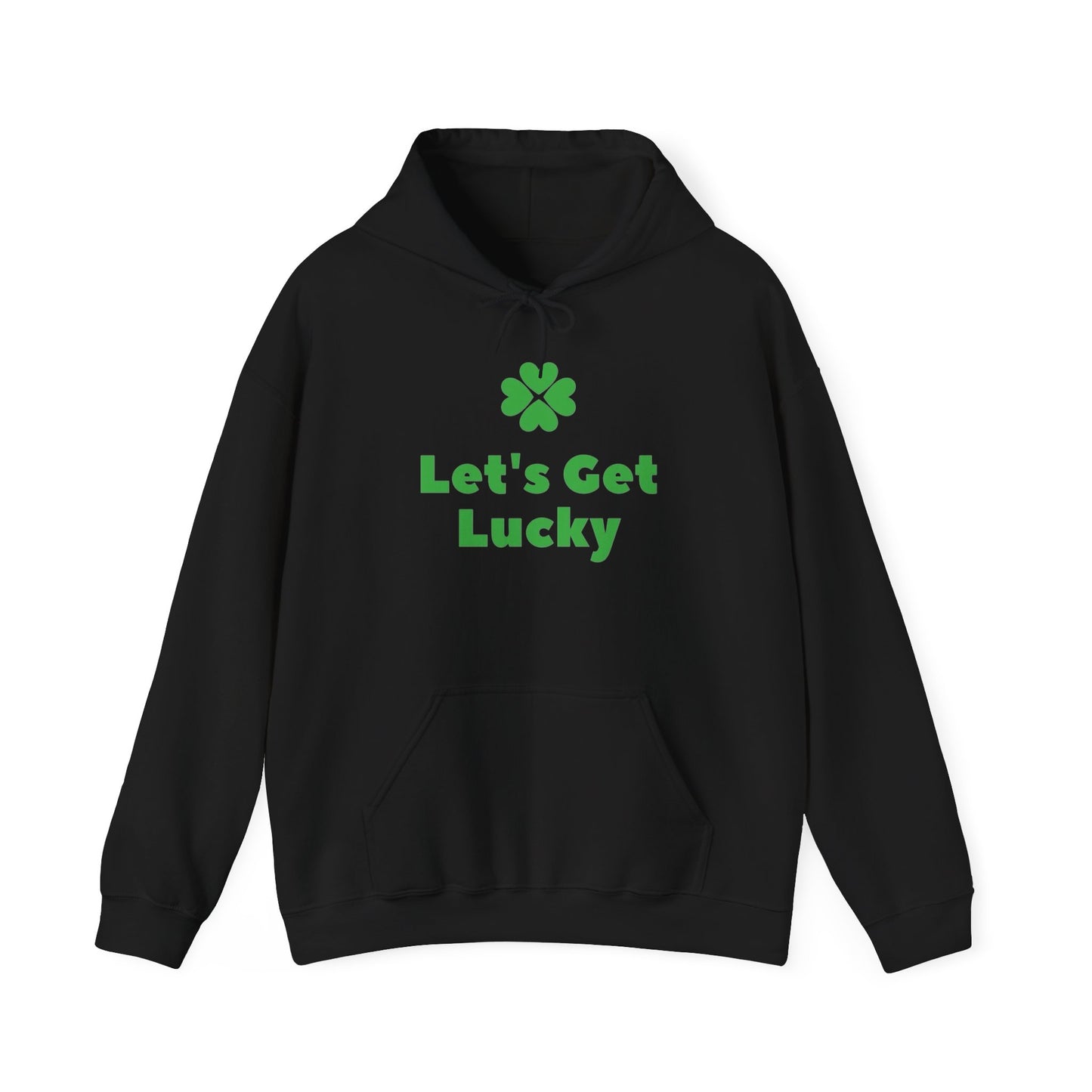 Lets Get Lucky Graphic Hoodie Men's Heavy Blend™ Hooded Sweatshirt