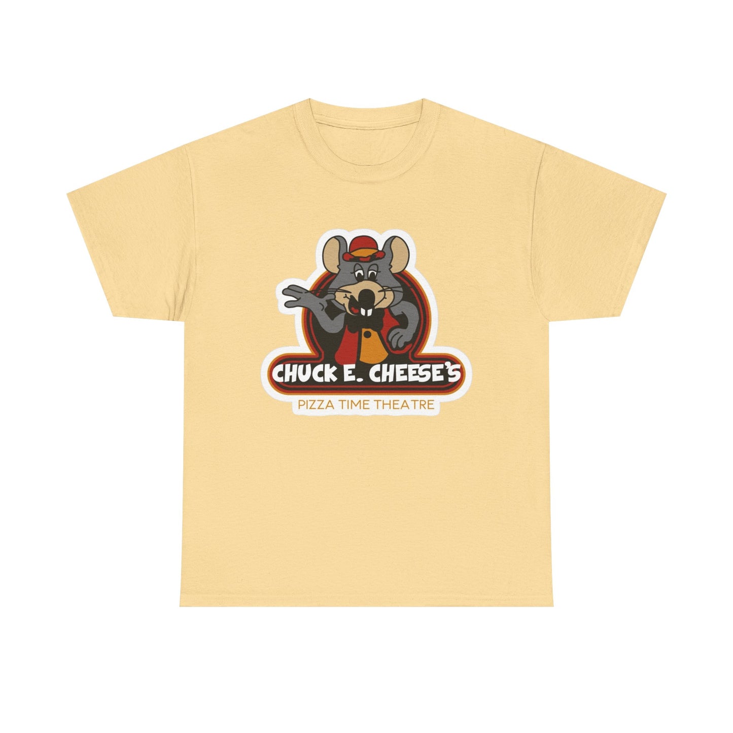 Chuck E Cheese Vintage 90's Kids Graphic T Shirt NEW Unisex Heavy Cotton Tee