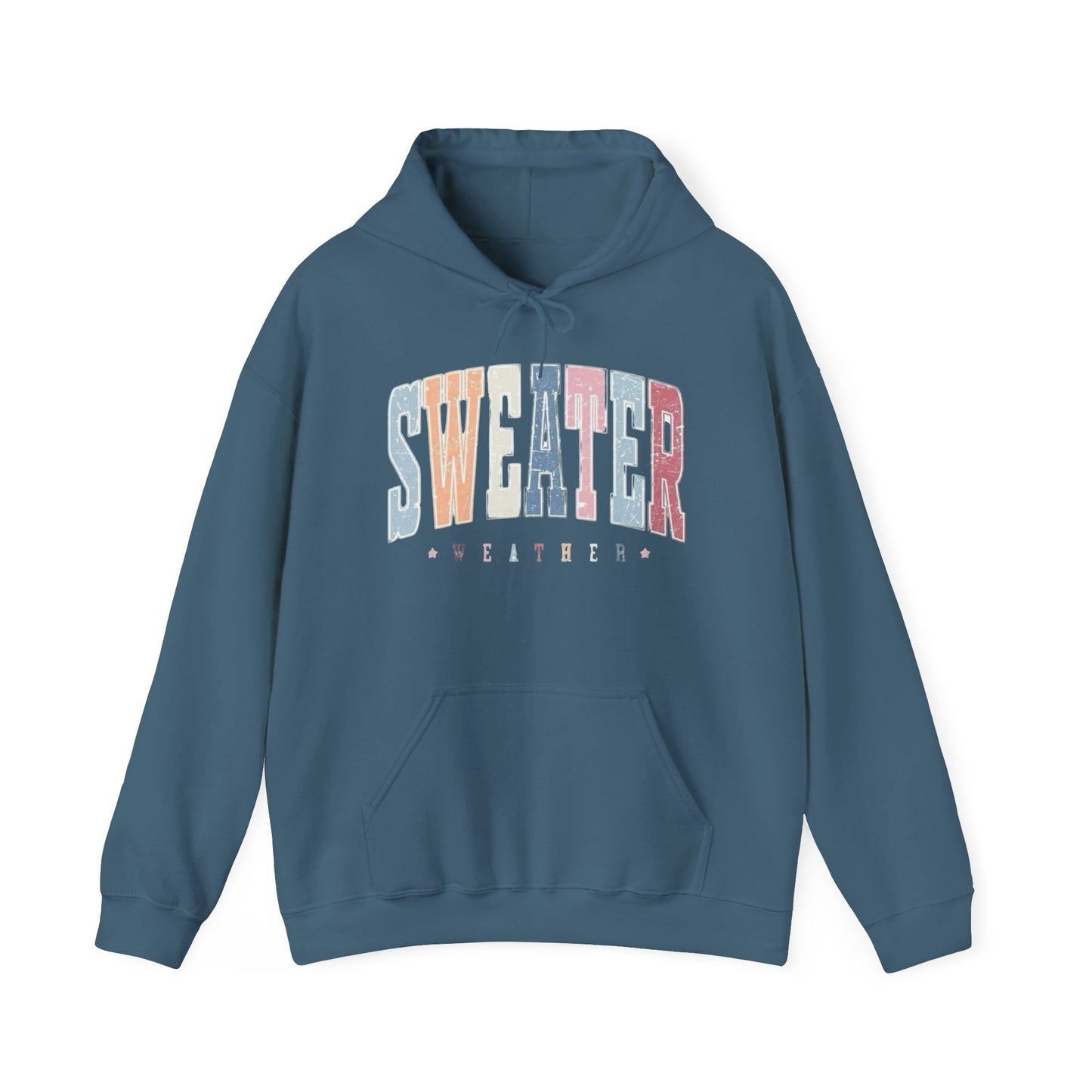 Sweater Weather MULTIPLE COLORS Graphic Hoodie Heavy Blend™ Hooded Sweatshirt