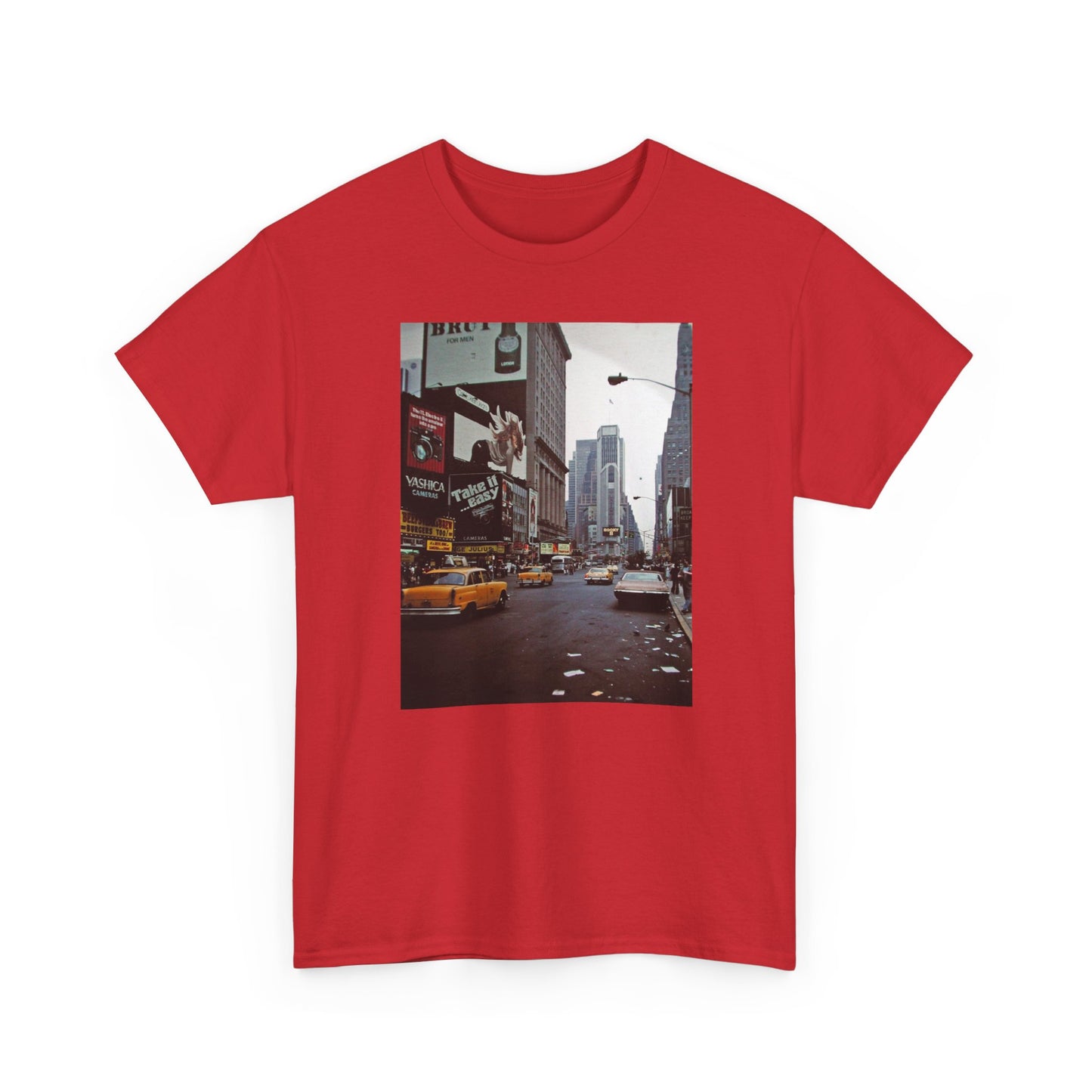New York retro vintage supreme style Heavy Cotton Tee
