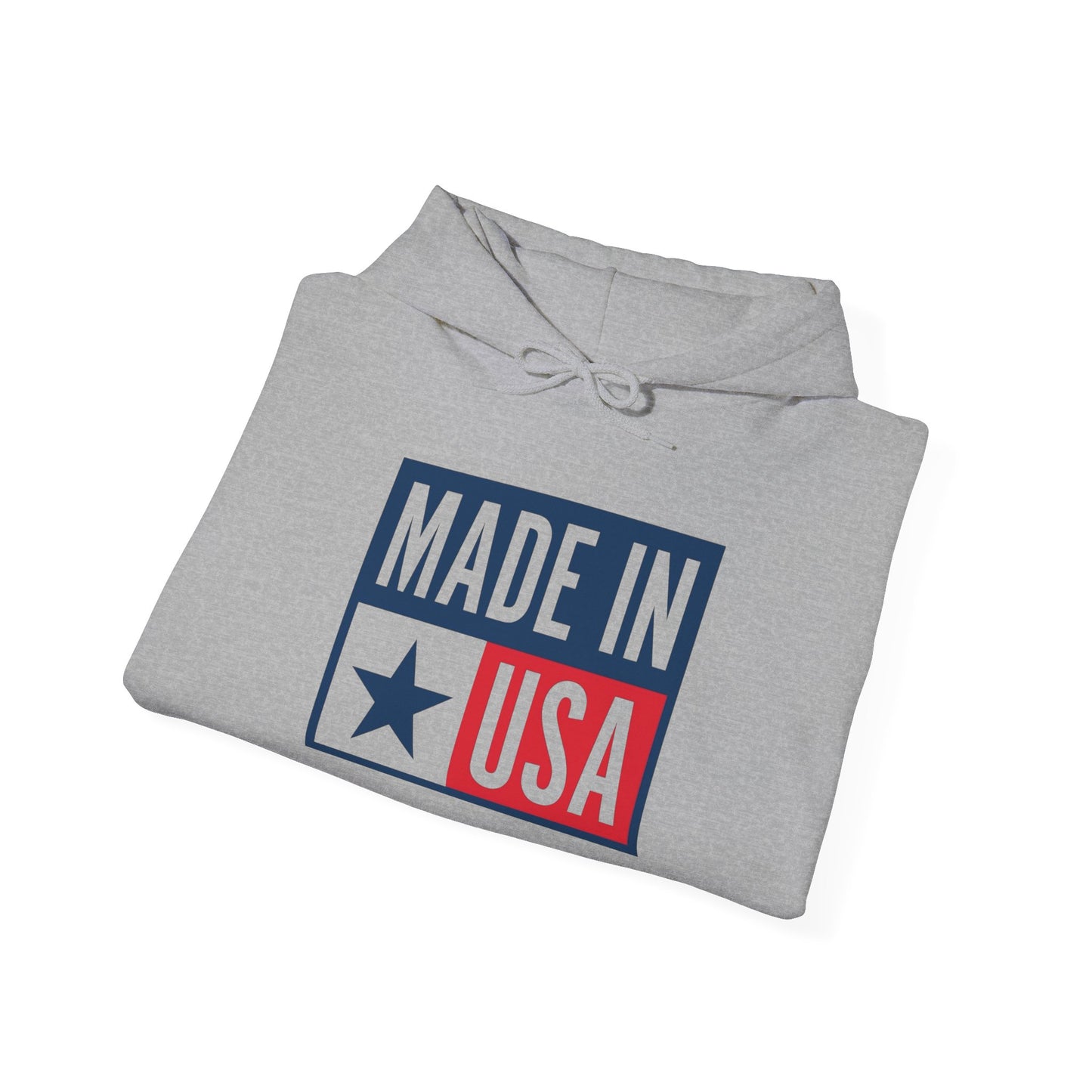 Made In The USA Graphic Hoodie Unisex Heavy Blend™ Hooded Sweatshirt