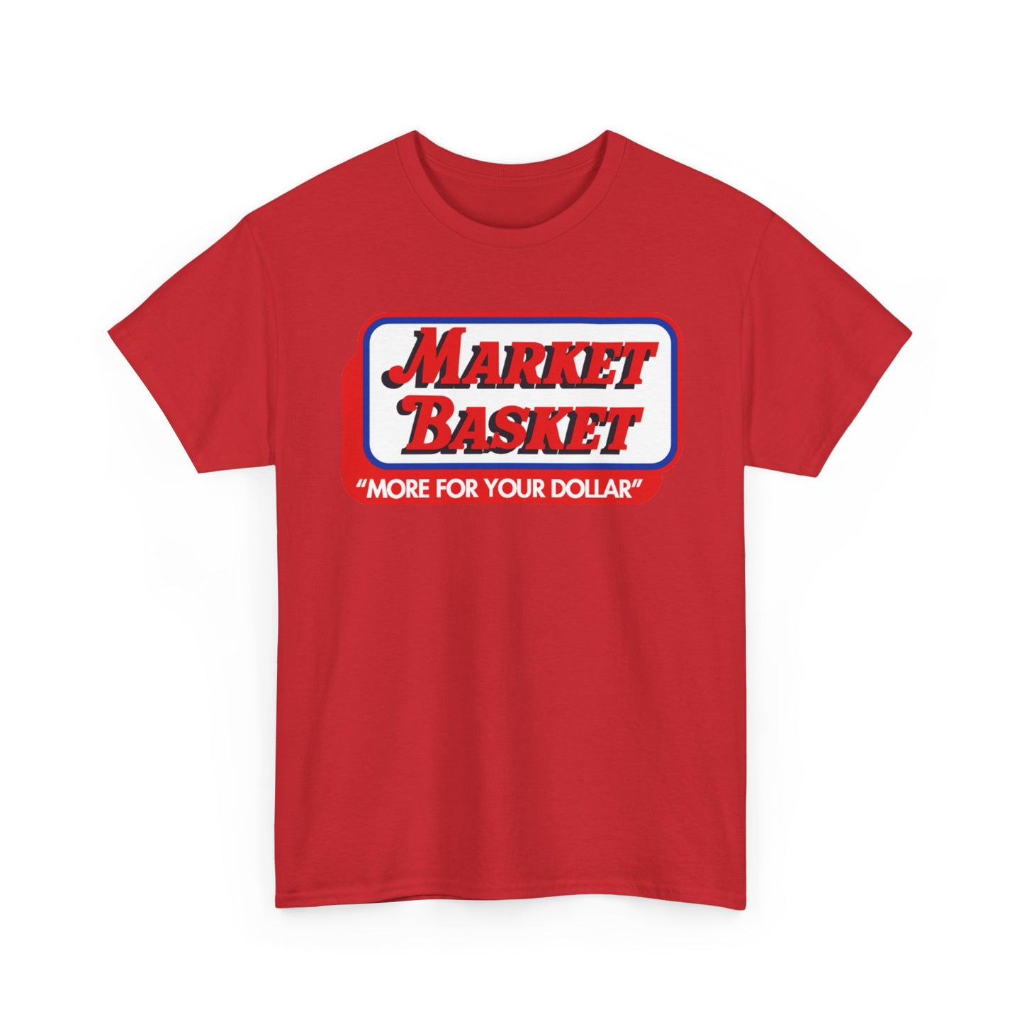 Boston vintage New England market basket patriots Heavy Cotton Tee