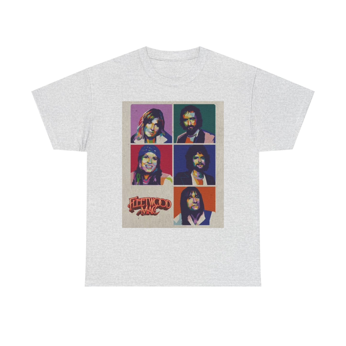 Fleetwood Mac Vintage Rock Shirt Retro 70s Unisex Heavy Cotton Tee