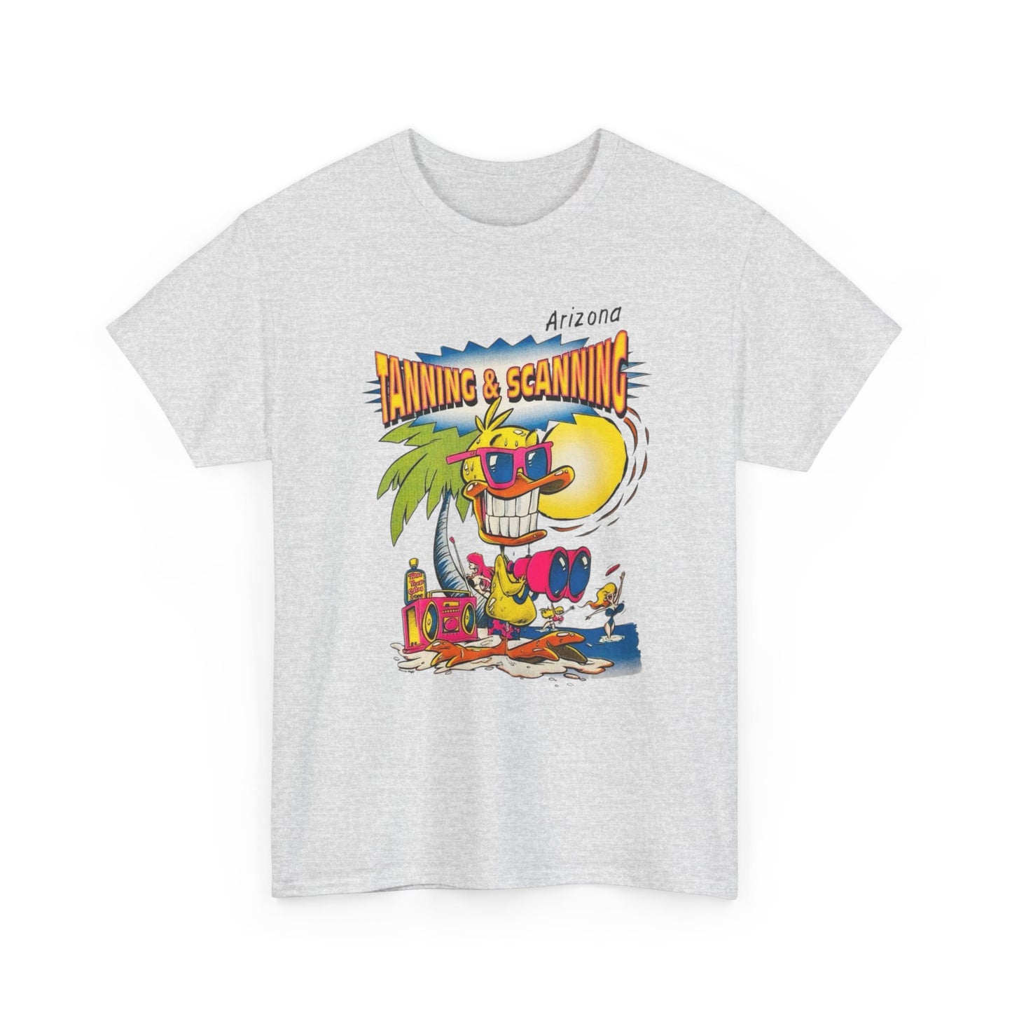 Tanning Season Vintage Graphic T Shirt S-5XL NEW Unisex Heavy Cotton Tee