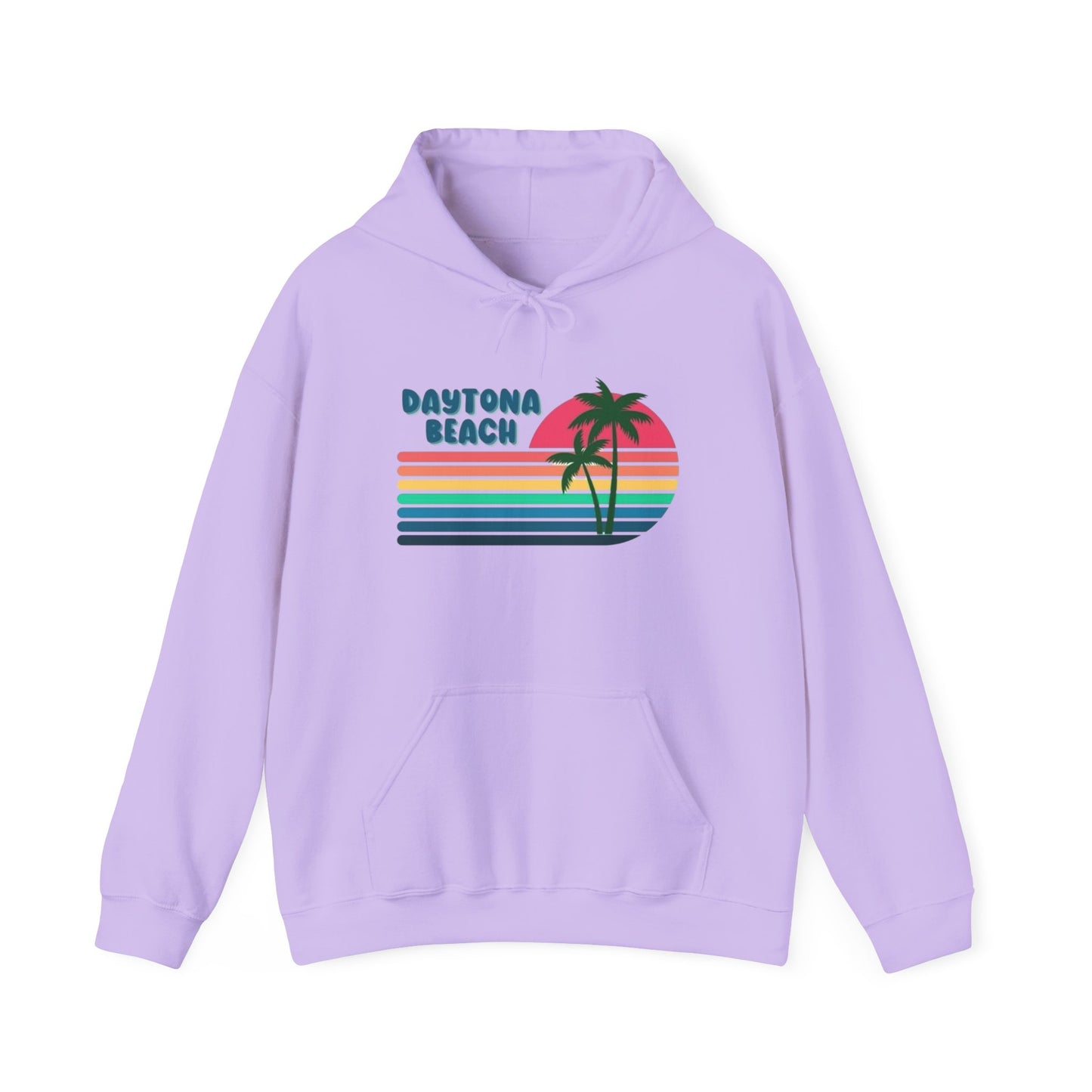 Daytona Beach Graphic Hoodie Hooded Sweatshirt NEW ADULT