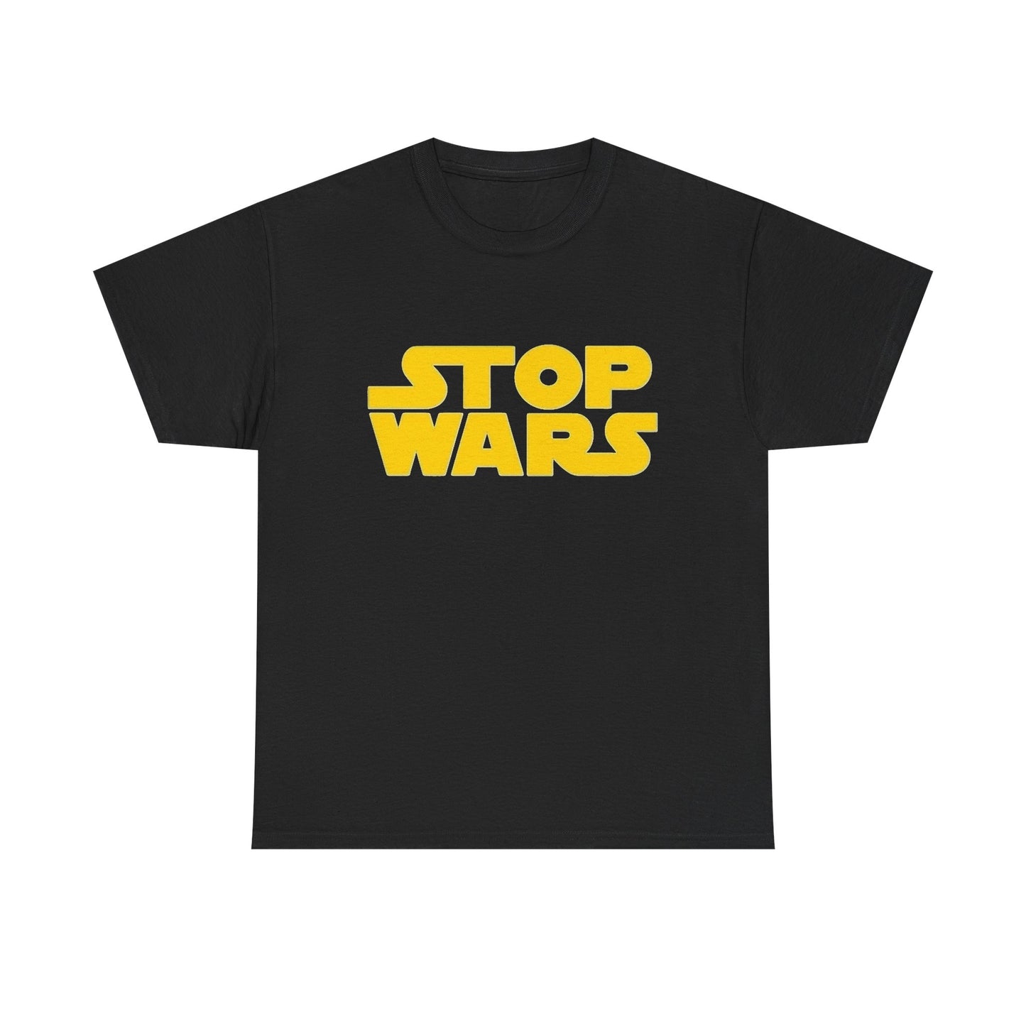 Stop Wars Graphic T Shirt NEW Adult Regular Sizing Tee