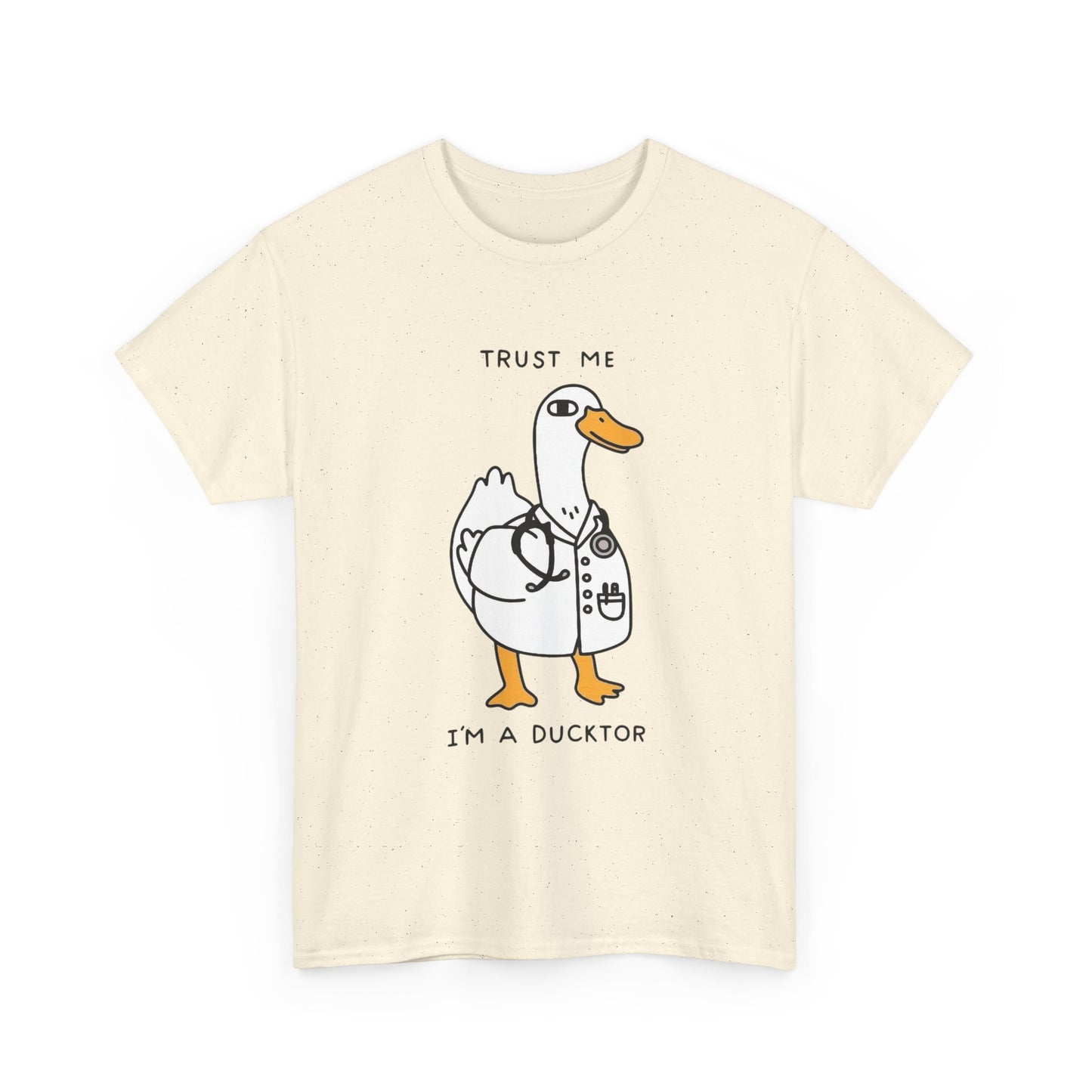 Trust Me I'm A Ducktor Graphic T-Shirt Men's Women's Heavy Cotton Tee NEW GIFT
