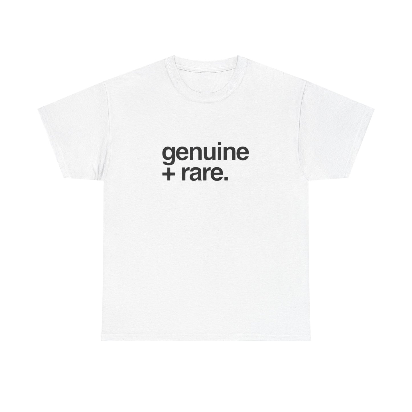 Genuine And Rare Graphic T Shirt NEW Unisex Heavy Cotton Tee