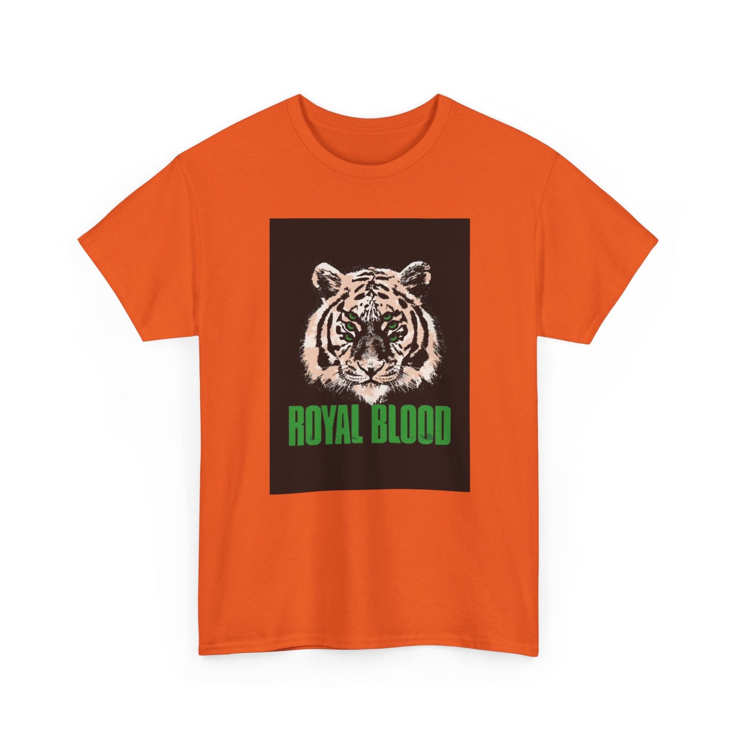 Royal Blood Tshirt Rock band Graphic Tiger Unisex Heavy Cotton Tee Vintage art