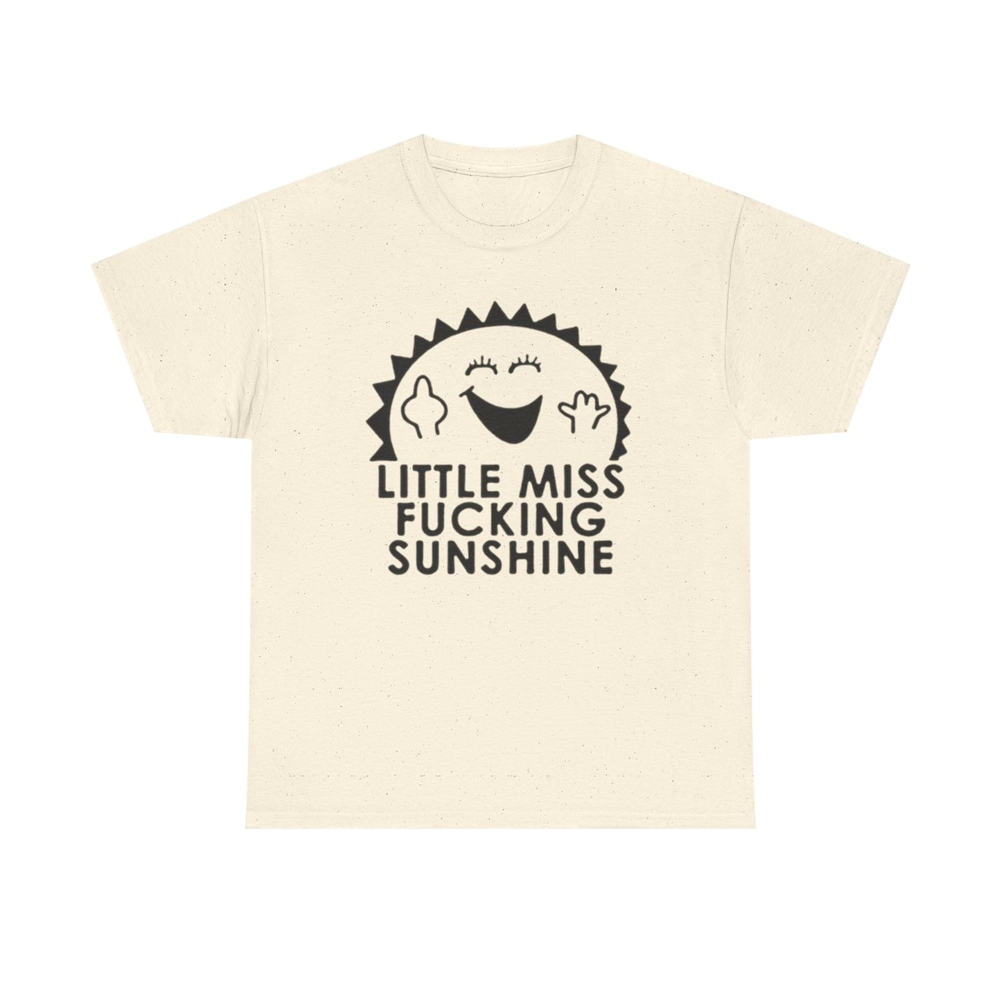 Little Miss Sunshine Funny T Shirt Unisex Heavy Cotton Tee