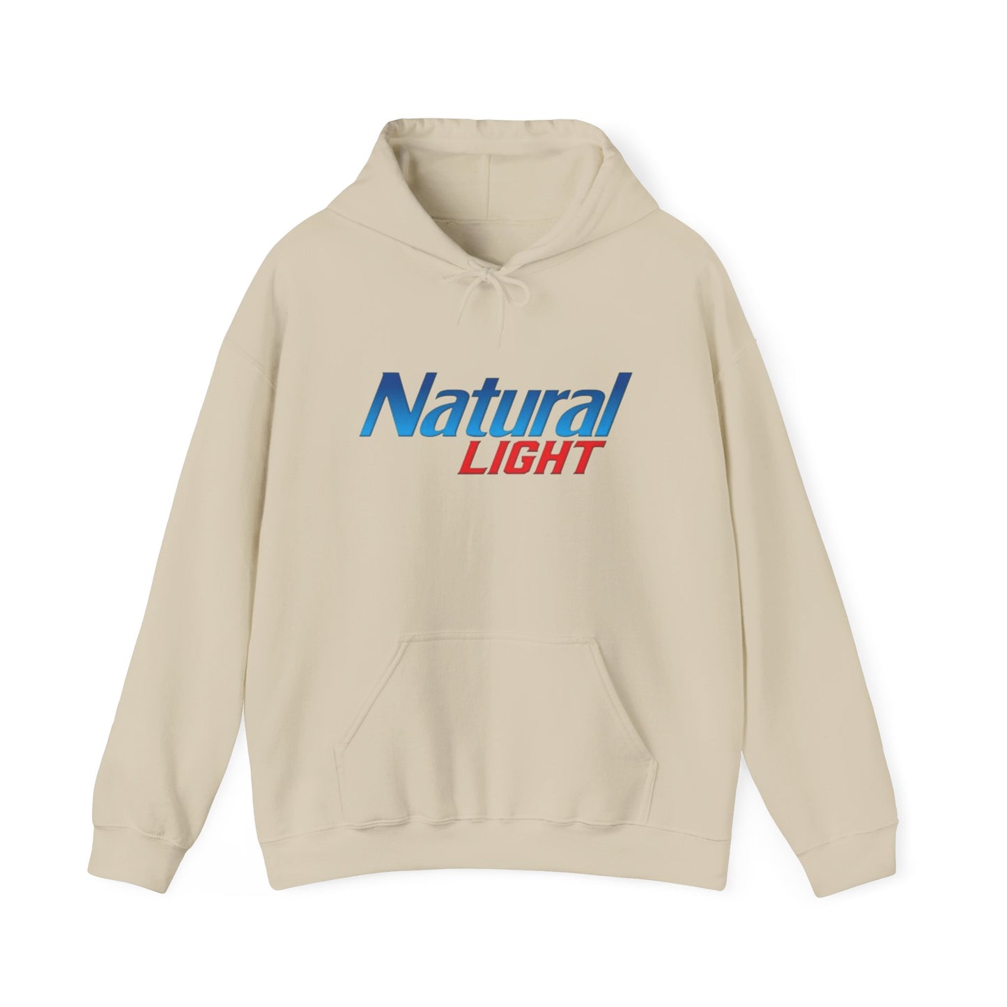 Natural Light Graphic Hoodie Beer Unisex Heavy Blend™ Hooded Sweatshirt