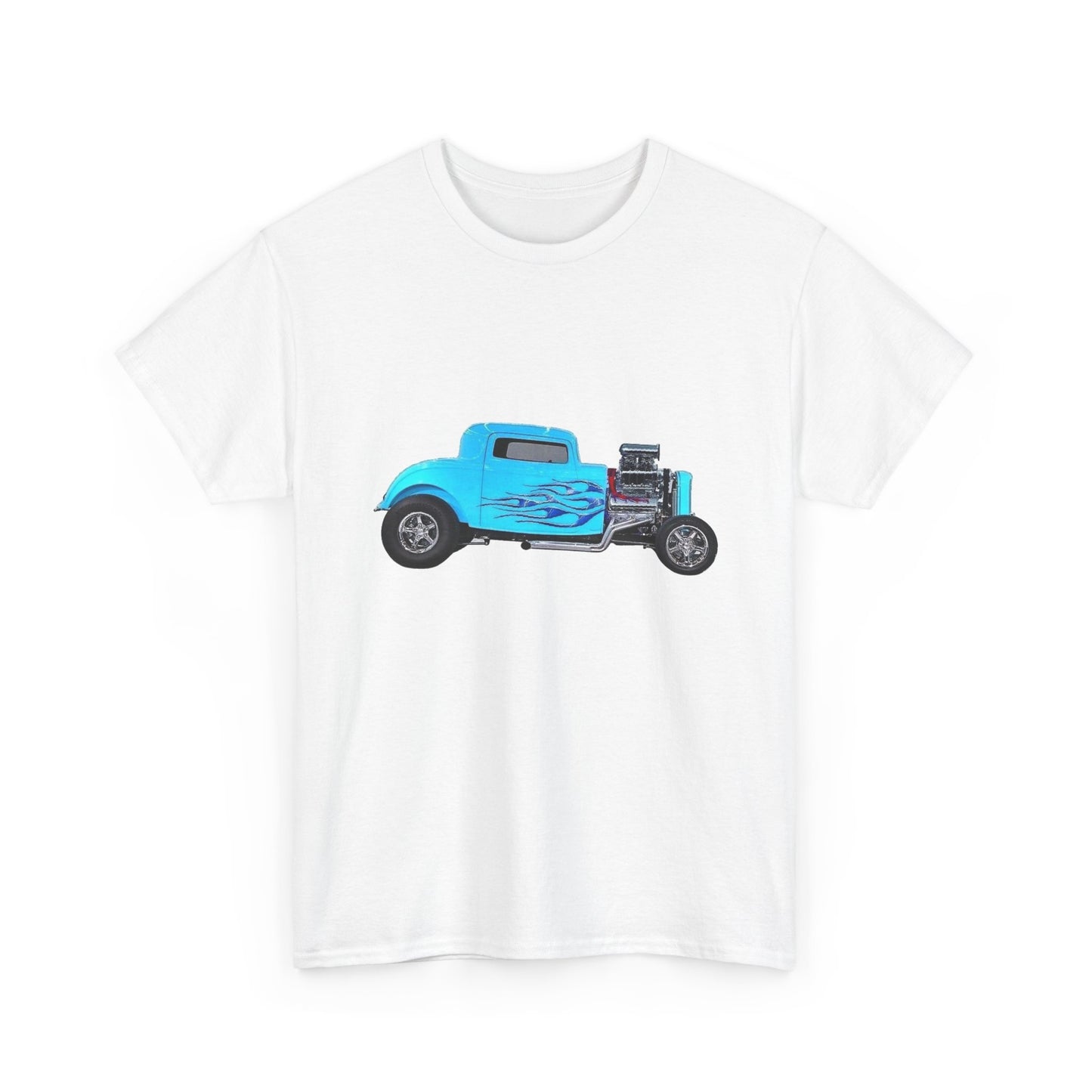 32 Ford Classic Hotrod Graphic T Shirt Unisex Heavy Cotton Tee NEW
