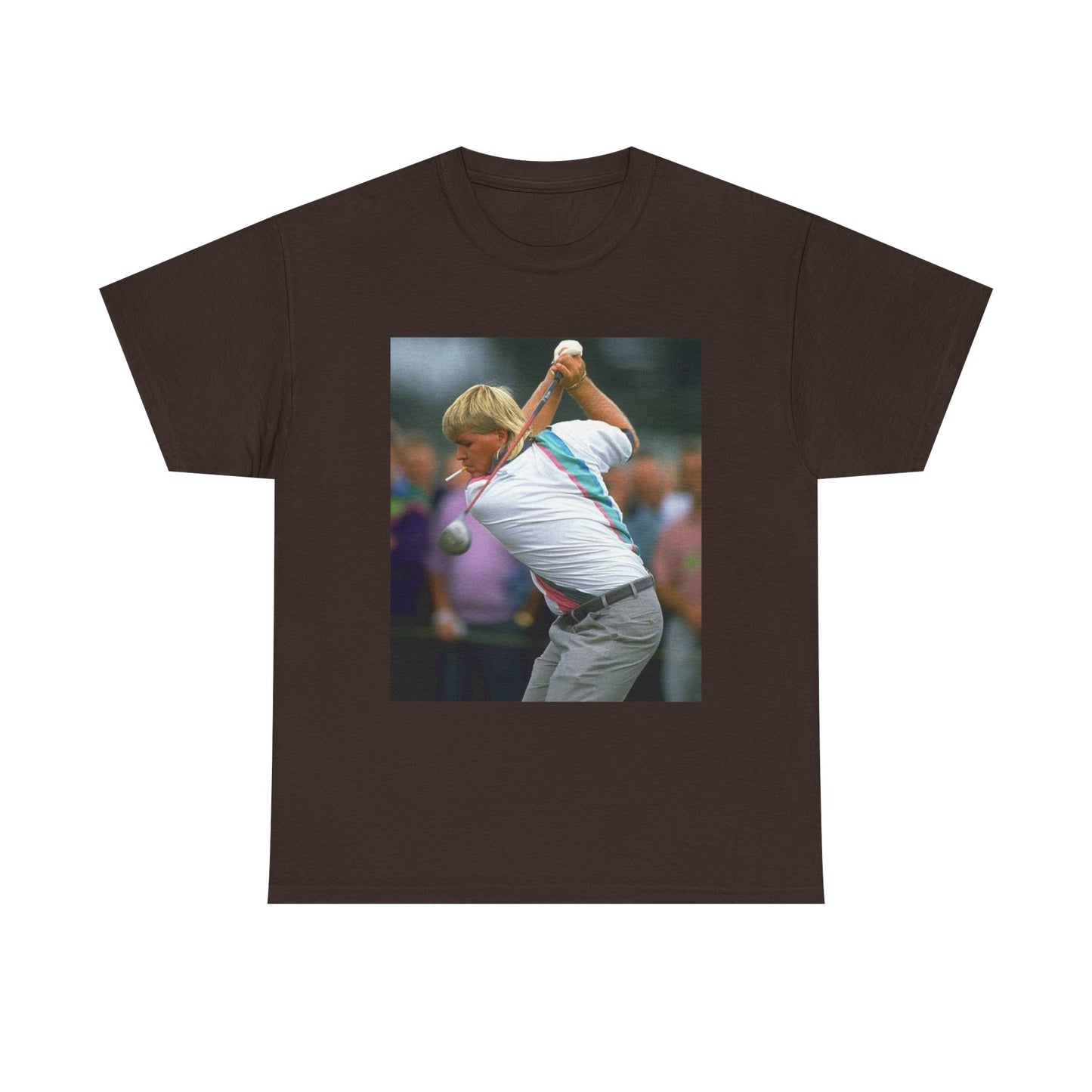 John Daly TShirt Masters golf club Tiger woods Vintage Unisex Heavy Cotton Tee