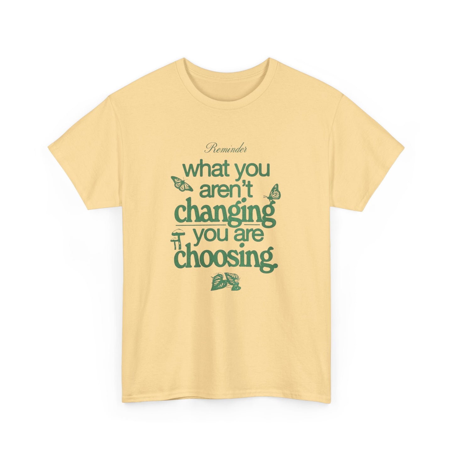 Keep Changing Motivation Graphic T-Shirt Cotton Tee New Gift Vintage