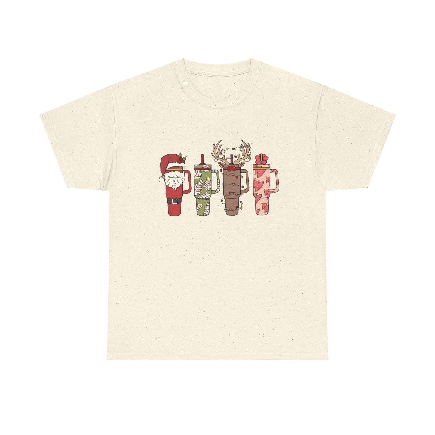 Christmas Stanly Cups Womens Funny Graphic T Shirt NEW ADULT