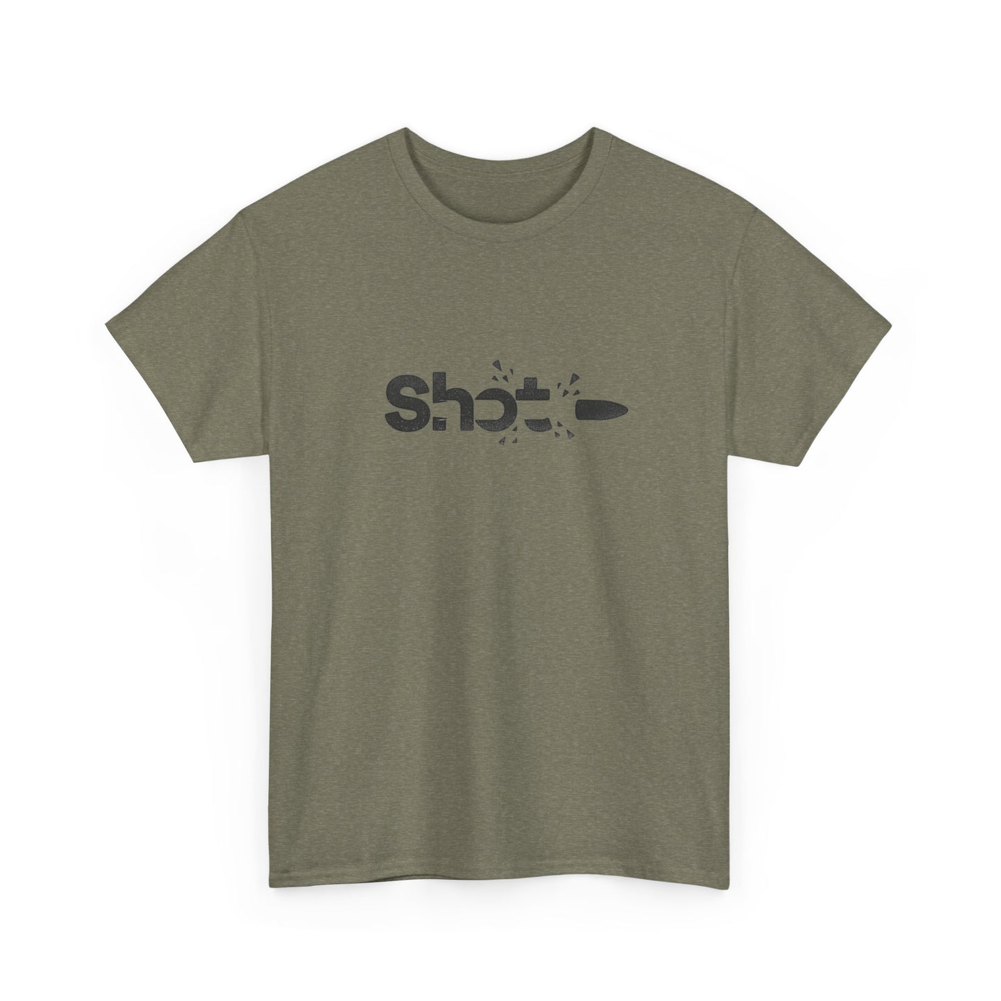 Bullet Shot 9mm Graphic T Shirt NEW Adult Regular Sizing Tee
